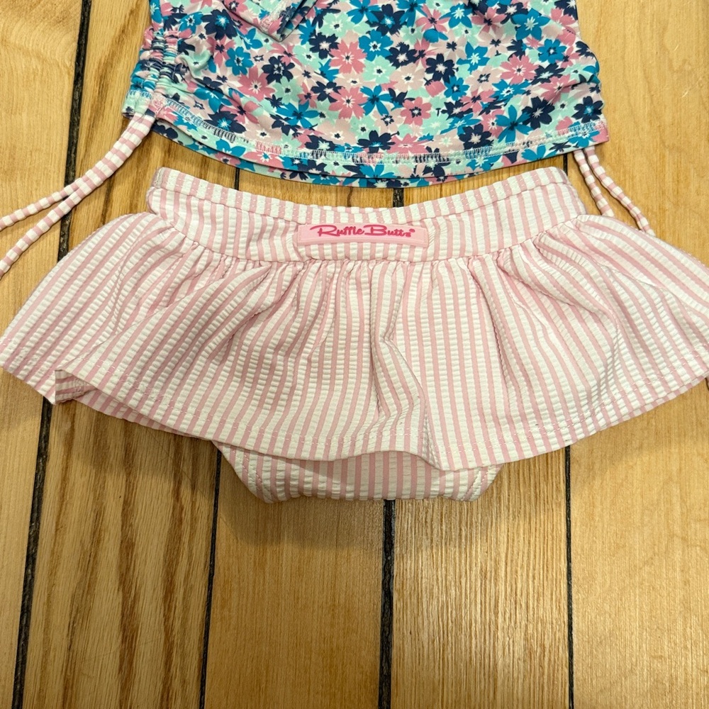 Ruffle Butts L/S Tankini - Picture 4 of 4
